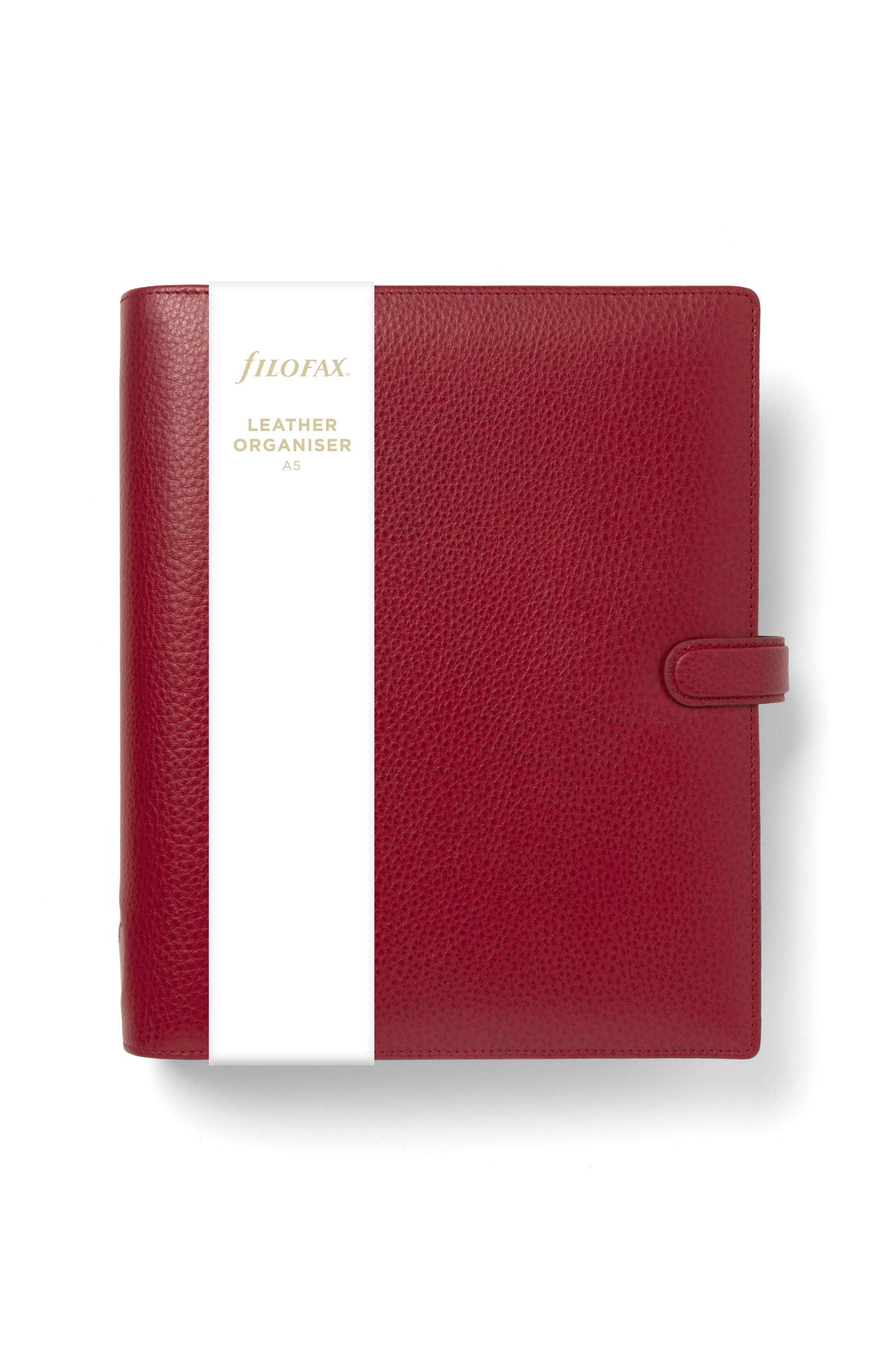 Filofax Finsbury A5 Scarlet