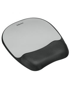 Mouse Pad With Wrist Support Gray