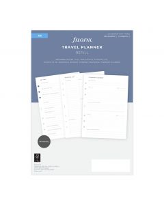 Filofax Travel Planner Refill A5