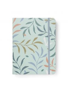 Filofax Notebook Botanical A5 Lined Mint