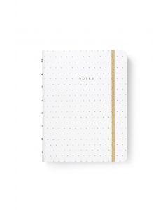 Filofax Notebook Moonlight A5 Ruled White