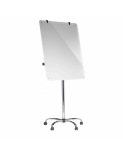 Glass Board Flipover 106x75cm Magnetic White